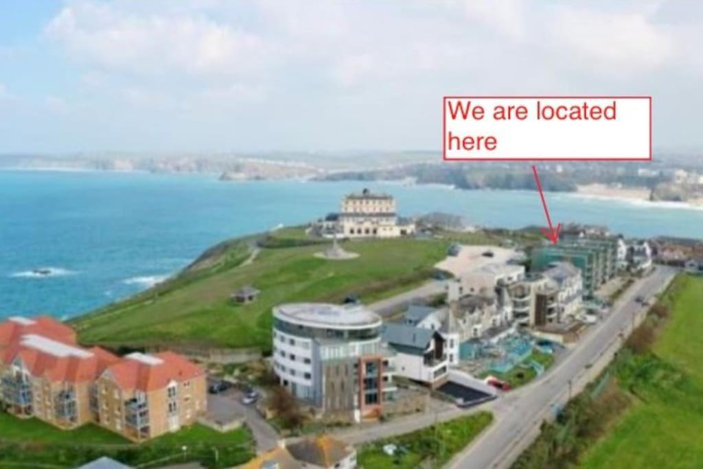 Modern Apartment, Fistral Beach New Quay Kültér fotó